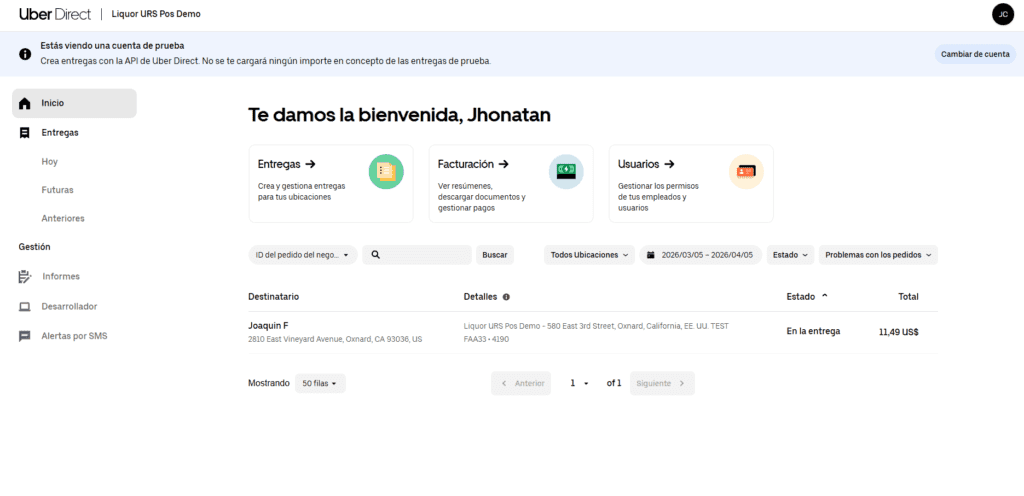 Uber Direct Plugin