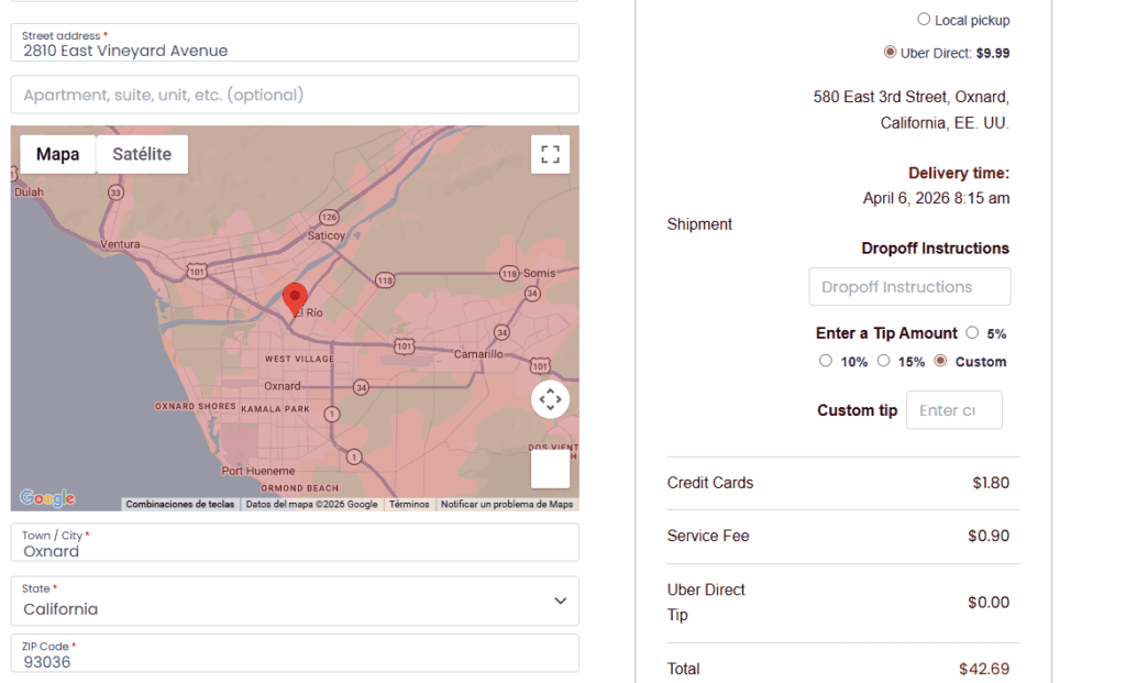 Uber Direct Plugin